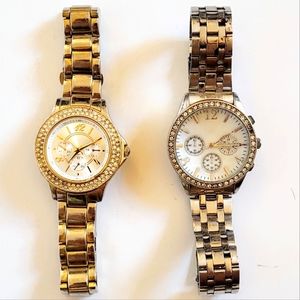 Gold and silver Watches bundle